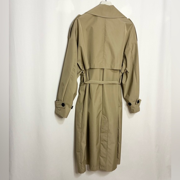 Zara Oversized Technical Trench Coat - Picture 8 of 12